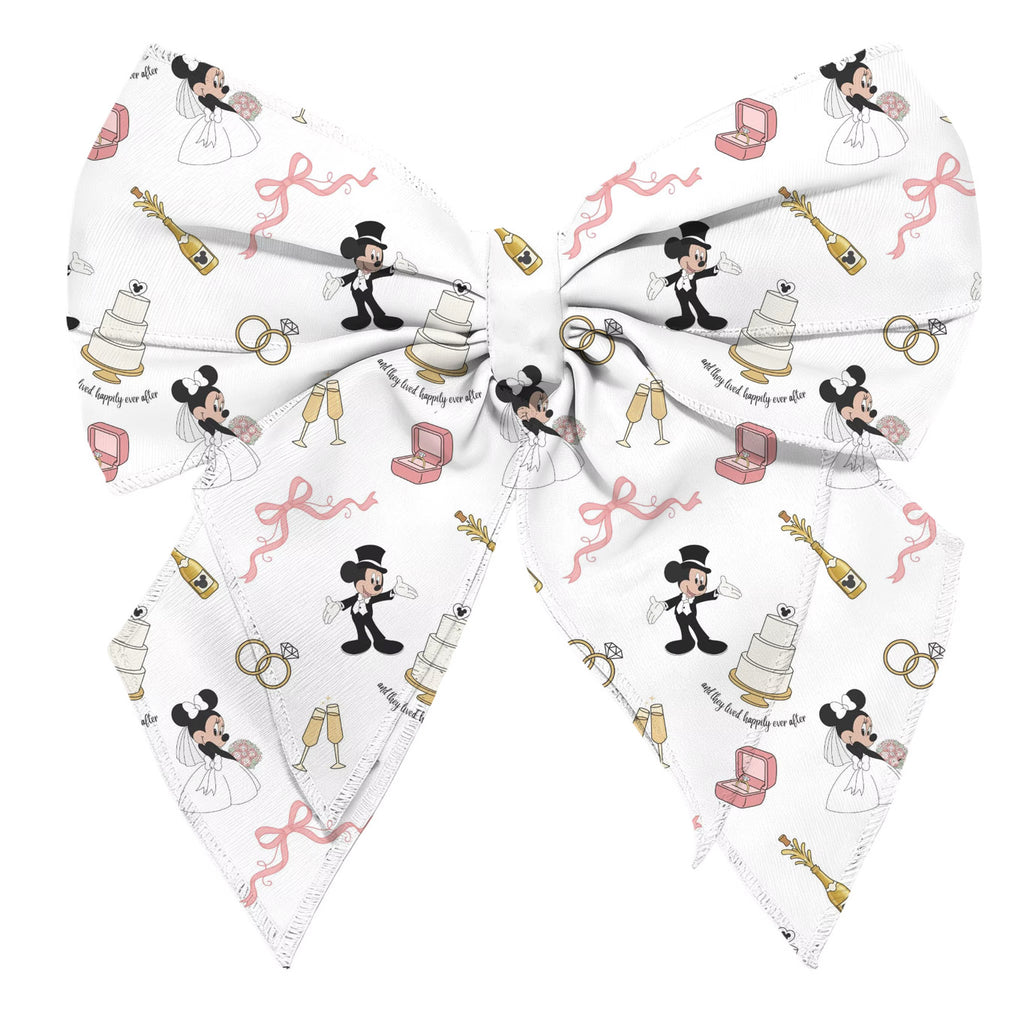 Disney Wedding Waffle Knit Child and Women 100% Cotton