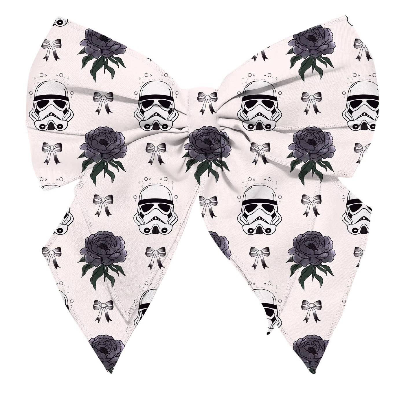 Storm Troopers Hair Bow Clips
