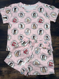 Princess Waffle Knit Set Mommy and Me