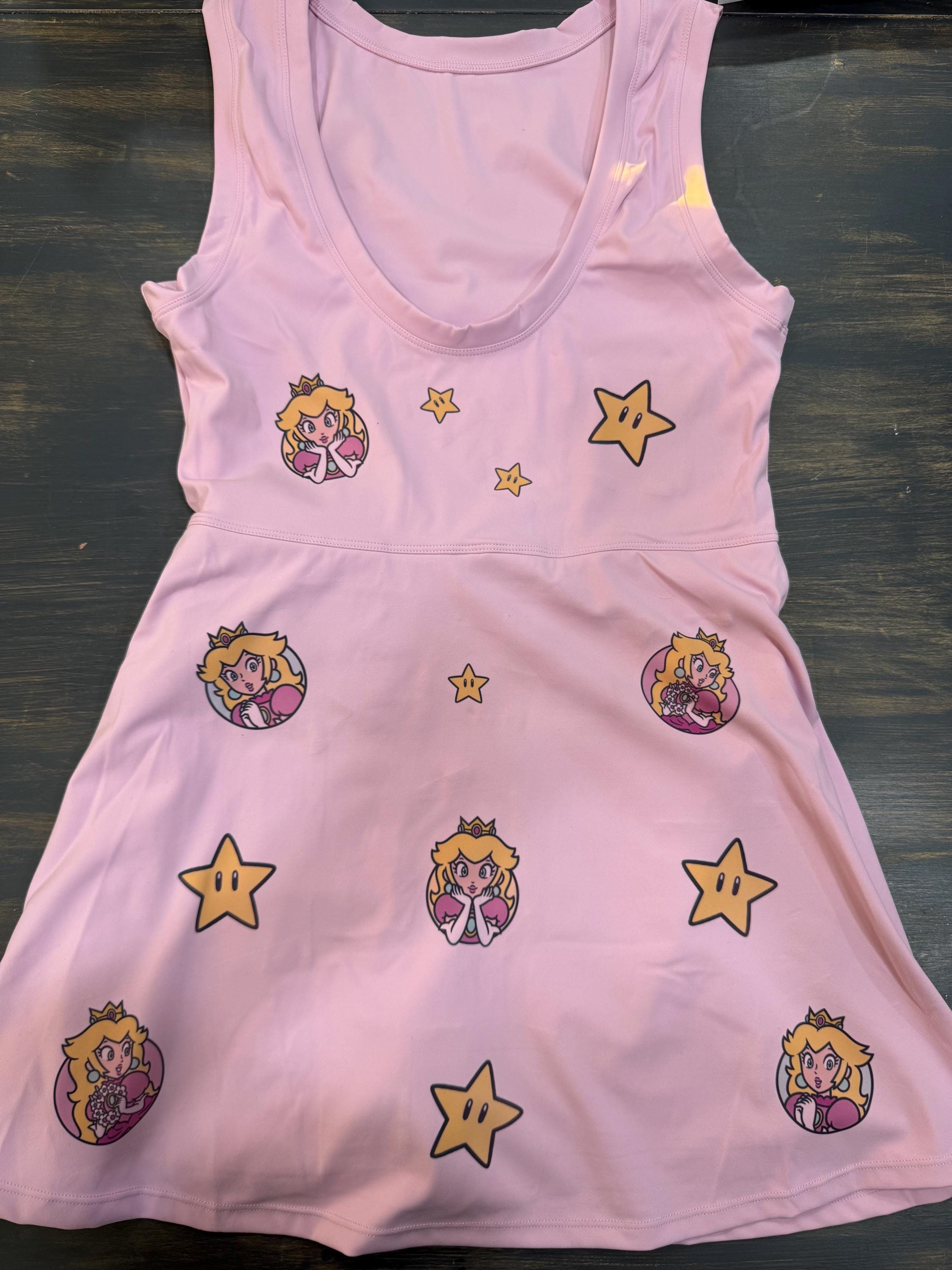 Princess Peach Dress/ Epic Universe Outfit/ Nintendo world dress