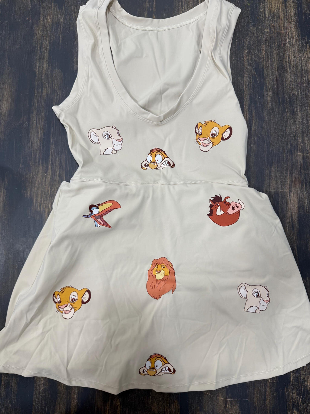 Disney Tennis Dress, Disney Outfit For Women, The Lion King Dress