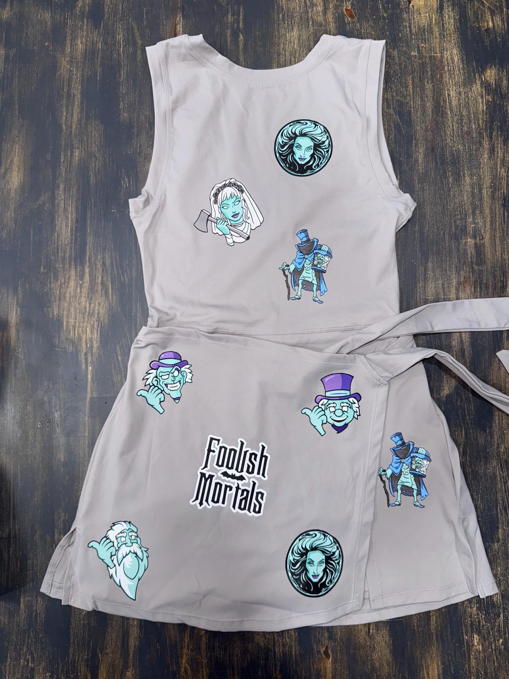 Haunted Mansion Disney Tennis Dress, Disney Outfit For Women, Foolish Mortals