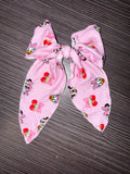 Pink Minnie and Daisy Hair Bow Clip