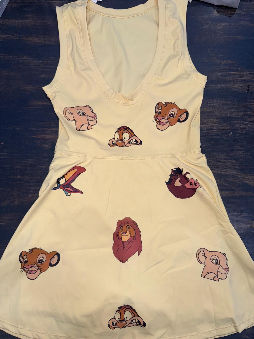 Disney Tennis Dress, Disney Outfit For Women, The Lion King Dress