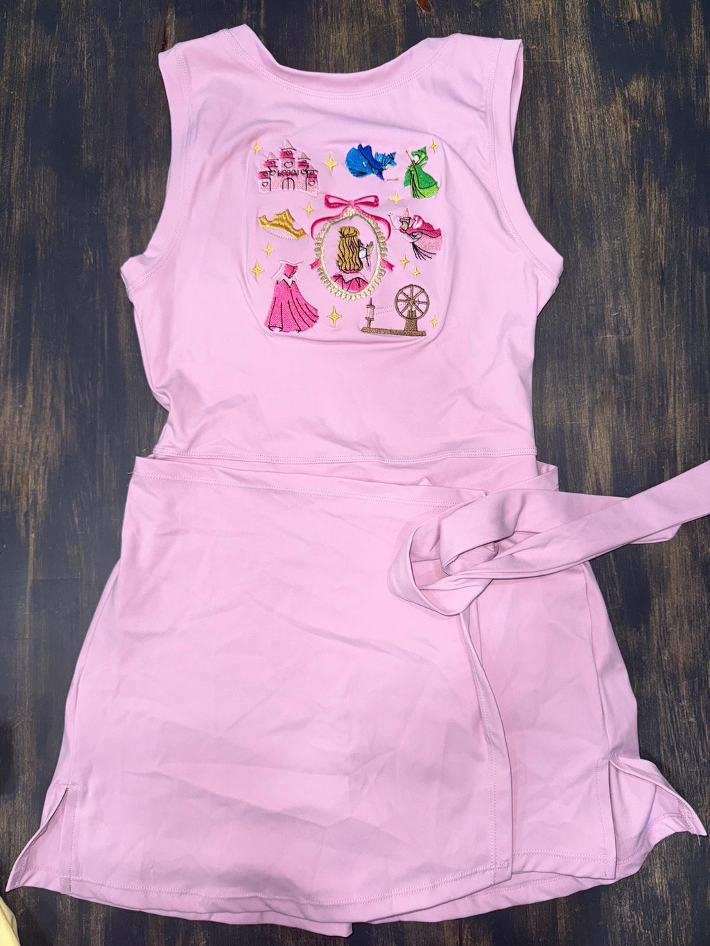 Aurora Disney Tennis Dress, Disney Outfit For Women, Sleeping Beauty dress