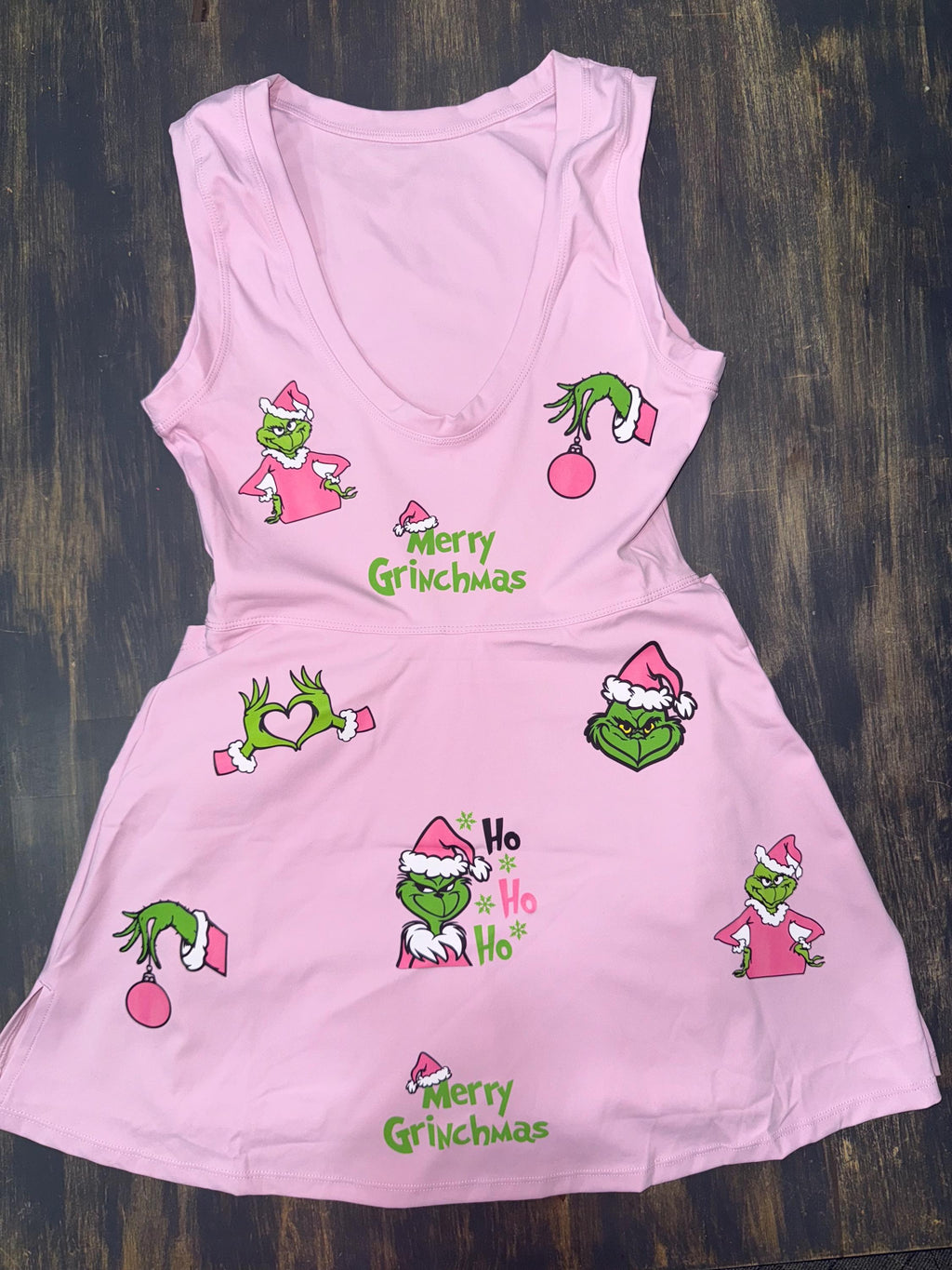 Grinch Athletic Dress, Grinchmas outfit, Universal Studios