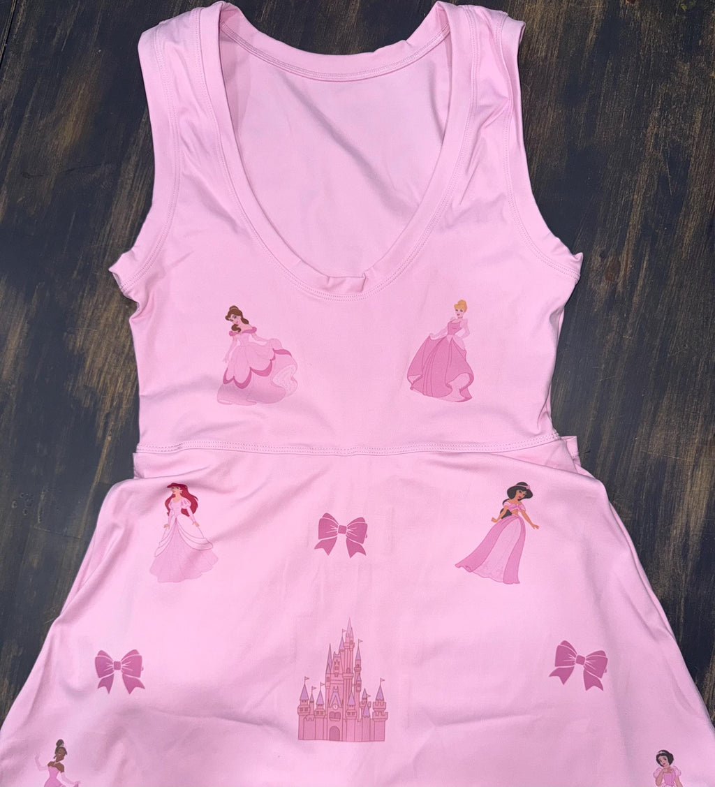 Disney Tennis Dress, Disney Outfit For Women, Princess Athletic Dress